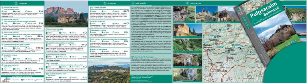 Carte de randonnée - Puigsacalm, Bellmunt (Pyrénées Catalanes, Espagne) | Alpina carte pliée Editorial Alpina 