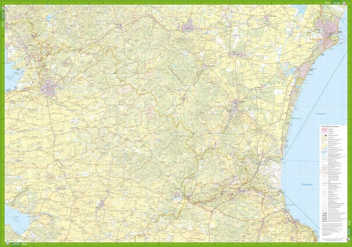 Carte de randonnée - Sydöstra Skåne (Suède) | Calazo carte pliée Calazo 