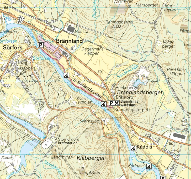 Carte de randonnée - Umeå Vännäs Vindeln (Suède) | Calazo carte pliée Calazo 