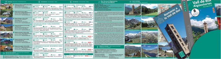 Carte de randonnée - Vall de Boi & Parc national d'Aigüestortes (Pyrénées Catalanes, Espagne) | Alpina carte pliée Editorial Alpina 