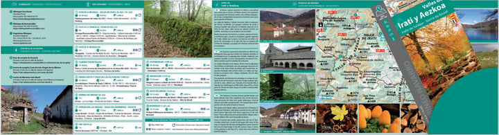 Carte de randonnée - Vallées d'Irati et de Salazar (Navarre, Pyrénées) | Alpina carte pliée Editorial Alpina 