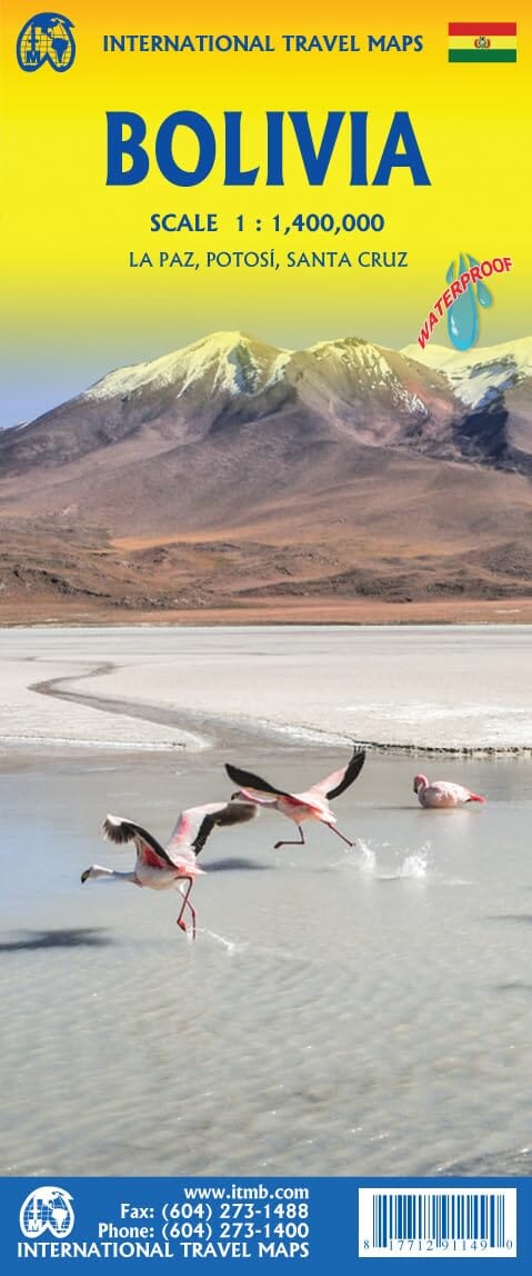Carte de voyage - Bolivie | ITM carte de voyage ITM 