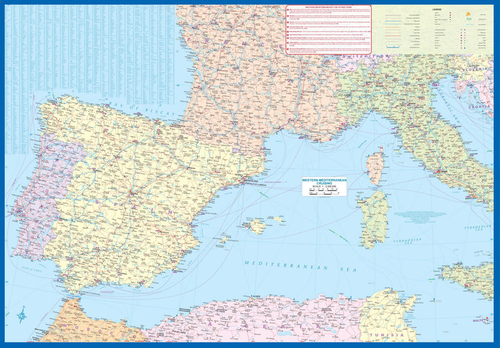 Carte de voyage - Majorque, Ibiza & Minorque | ITM carte pliée ITM 
