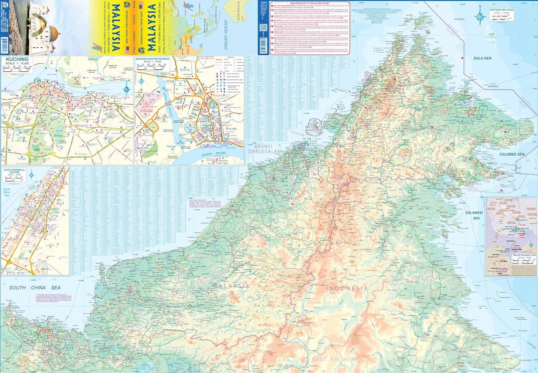 Carte de voyage - Malaisie | ITM carte de voyage ITM 