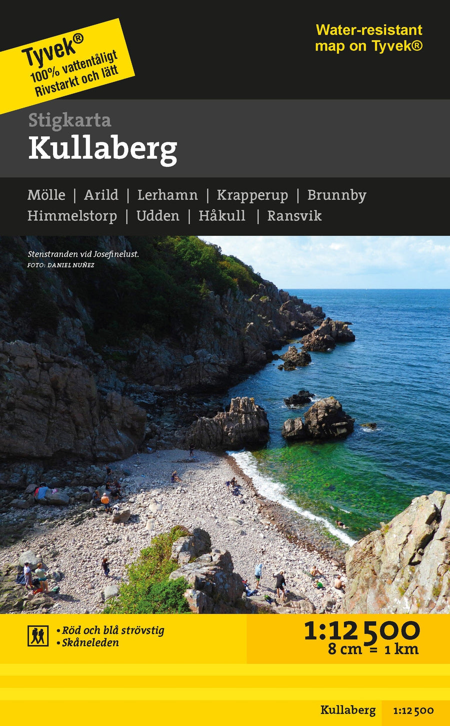 Carte des sentiers - Kullaberg stigkarta (Suède) | Calazo carte pliée Calazo 