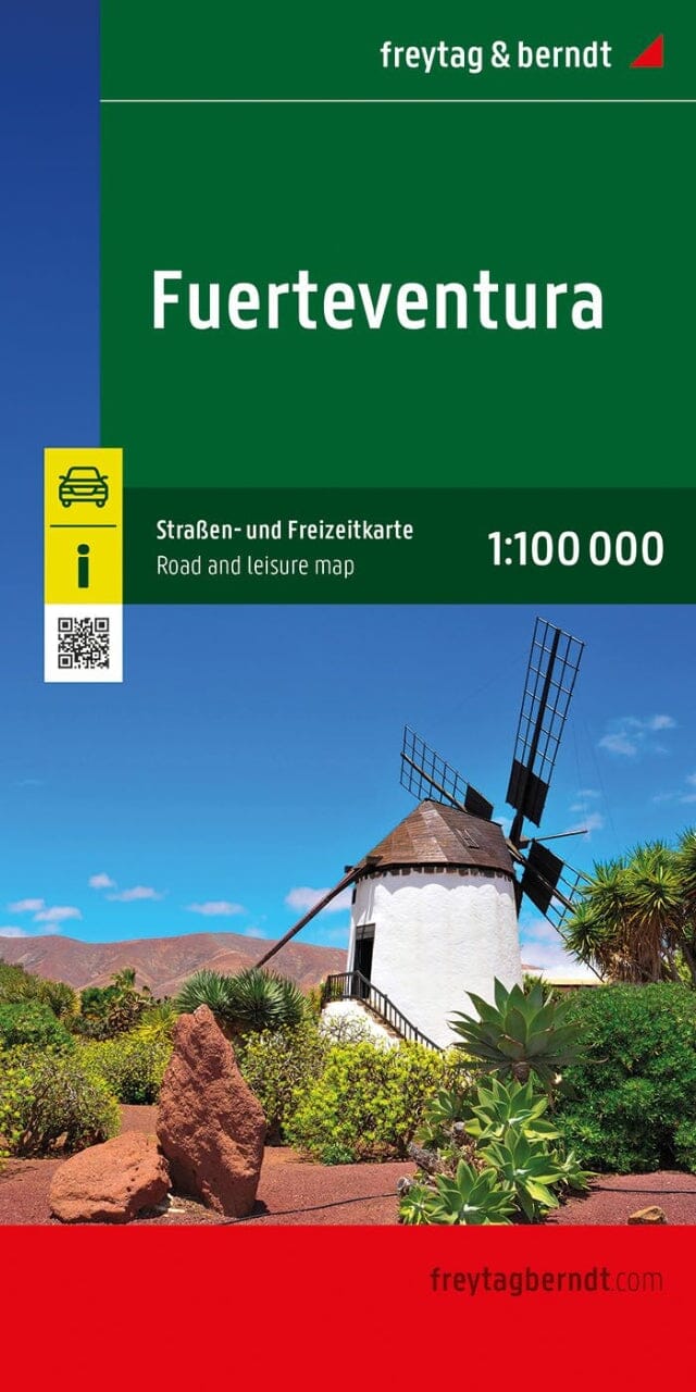 Carte détaillée - Fuerteventura (Iles Canaries) | Freytag & Berndt carte pliée Freytag & Berndt 