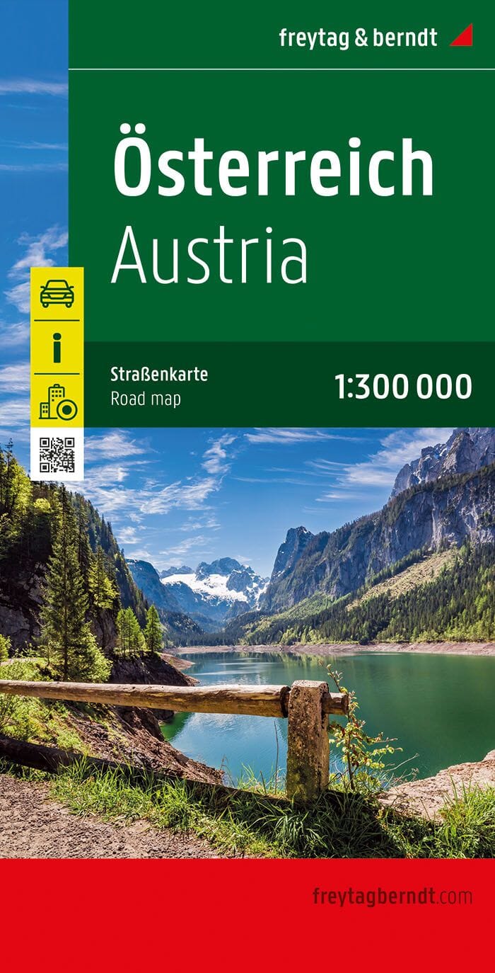 Carte routière - Autriche au 1 /300 000 | Freytag & Berndt carte pliée Freytag & Berndt 