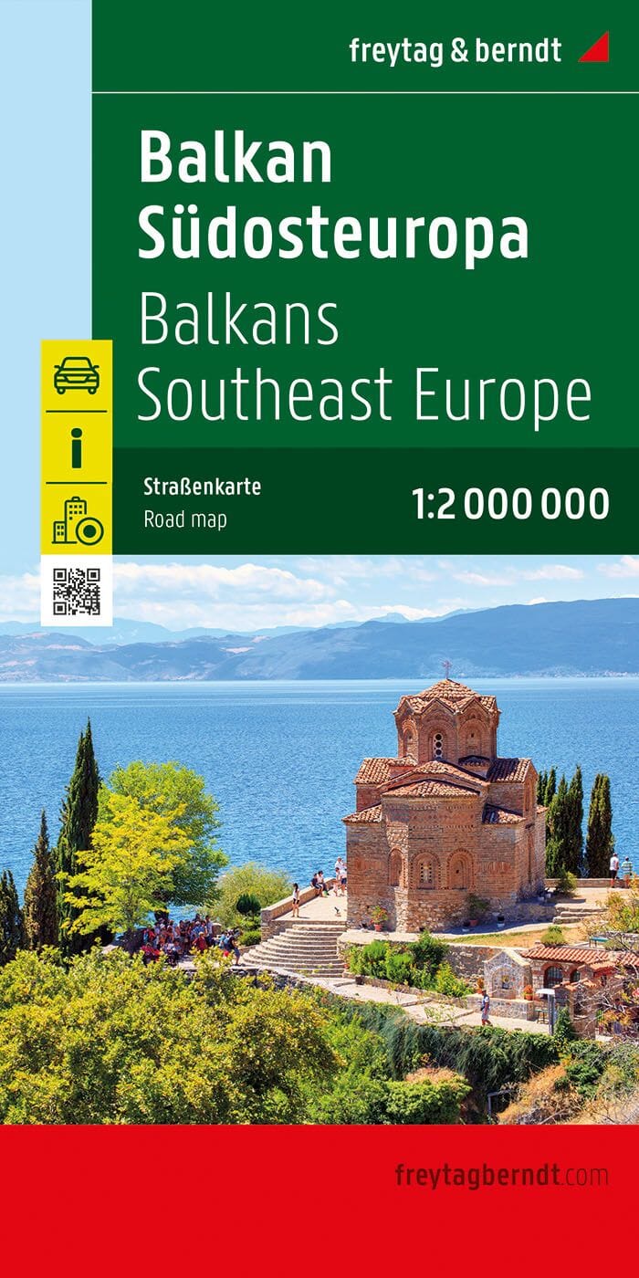 Carte routière - Balkans & Europe du sud-est | Freytag & Berndt carte pliée Freytag & Berndt 