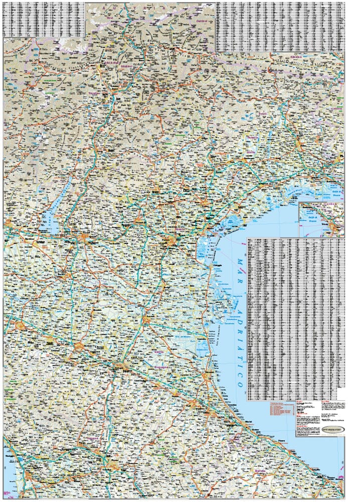 Carte routière - Italie Nord | Reise Know How carte pliée Reise Know-How 