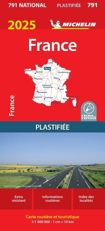 Carte Routi Re N 791 France Plastifi E 2025 Michelin La Carte Routiere Ndeg 791 France Plastifiee 2025 Michelin Carte Pliee Michelin 119481