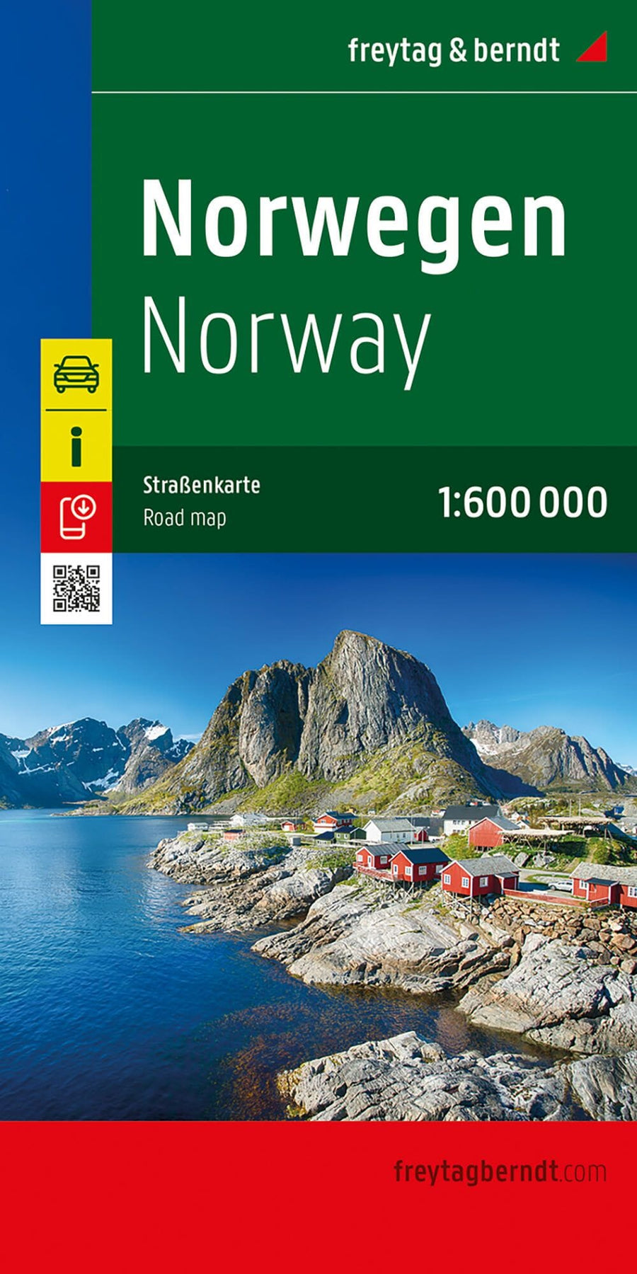 Carte routière - Norvège | Freytag & Berndt carte de voyage Freytag & Berndt 