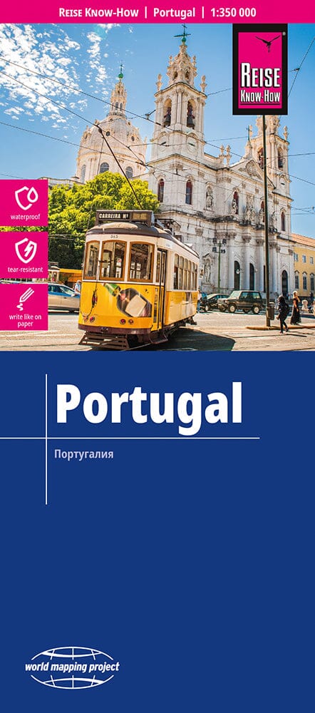 Carte routière - Portugal | Reise Know How carte de voyage Reise Know-How 