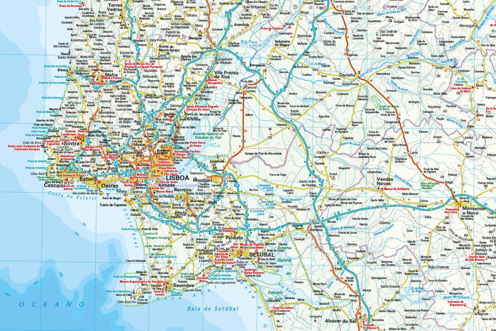 Carte routière - Portugal | Reise Know How carte de voyage Reise Know-How 