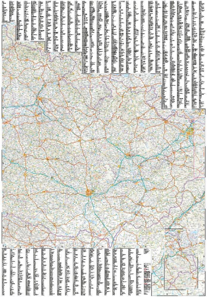 Carte routière - République Tchèque | Reise Know-How carte pliée Reise Know-How 