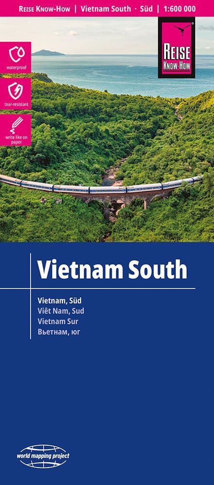 Carte routière - Vietnam Sud | Reise Know How carte pliée Reise Know-How 