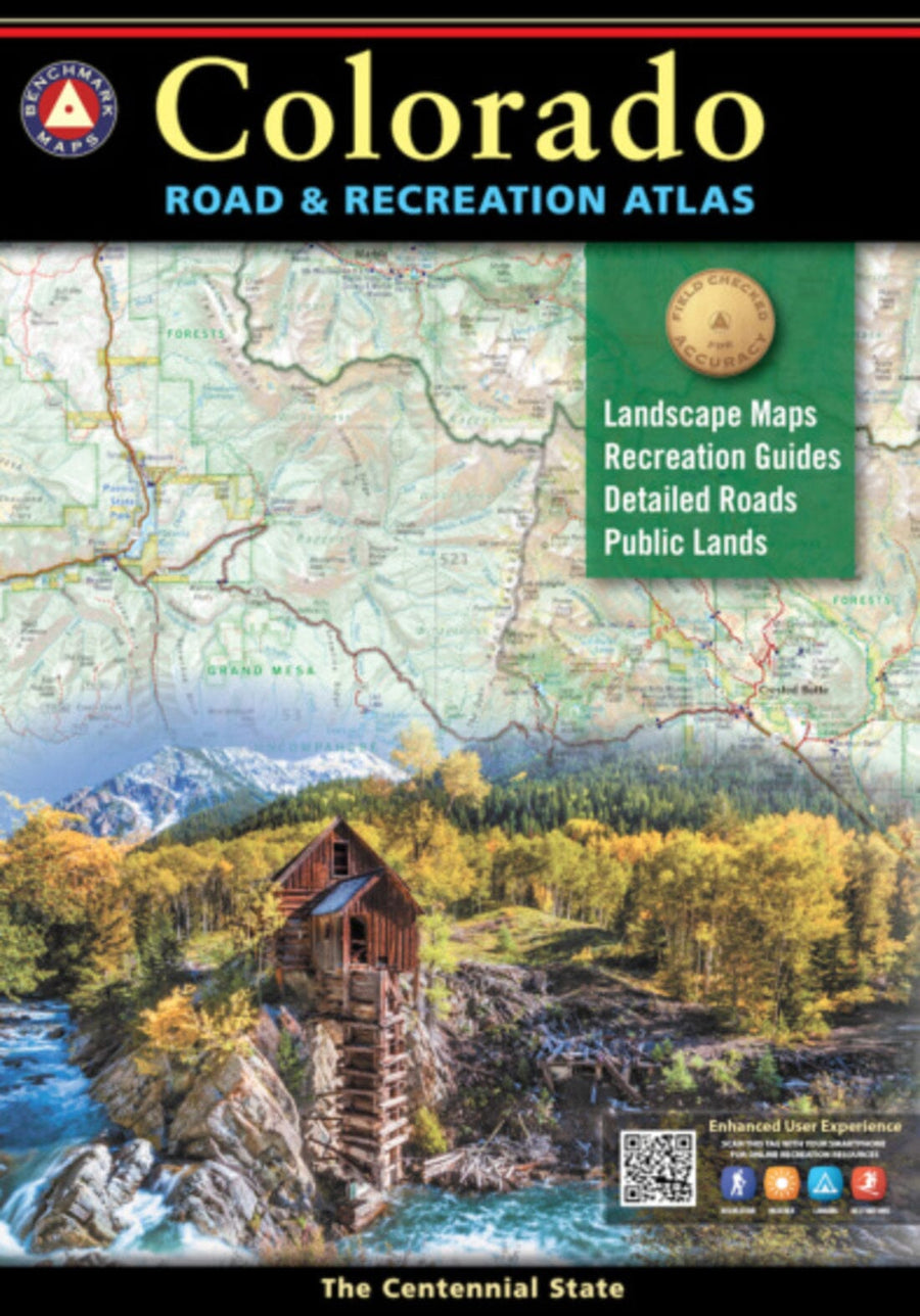 Colorado Road and Recreation Atlas | Benchmark Maps atlas Benchmark Maps 