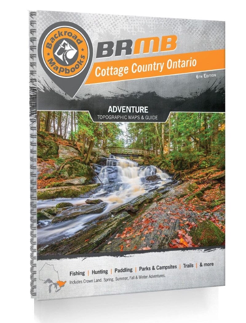 Cottage Country Ontario Backroad Mapbook | Backroads Mapbooks atlas Backroads Mapbooks 