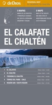 El Chalten & El Calafate | deDios carte pliée deDios 