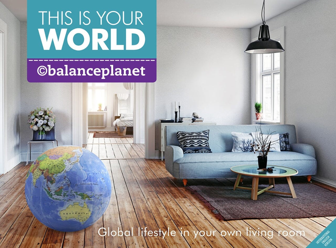 Globe / Ballon gonflable géant | Balance Planet globe Balance Planet 