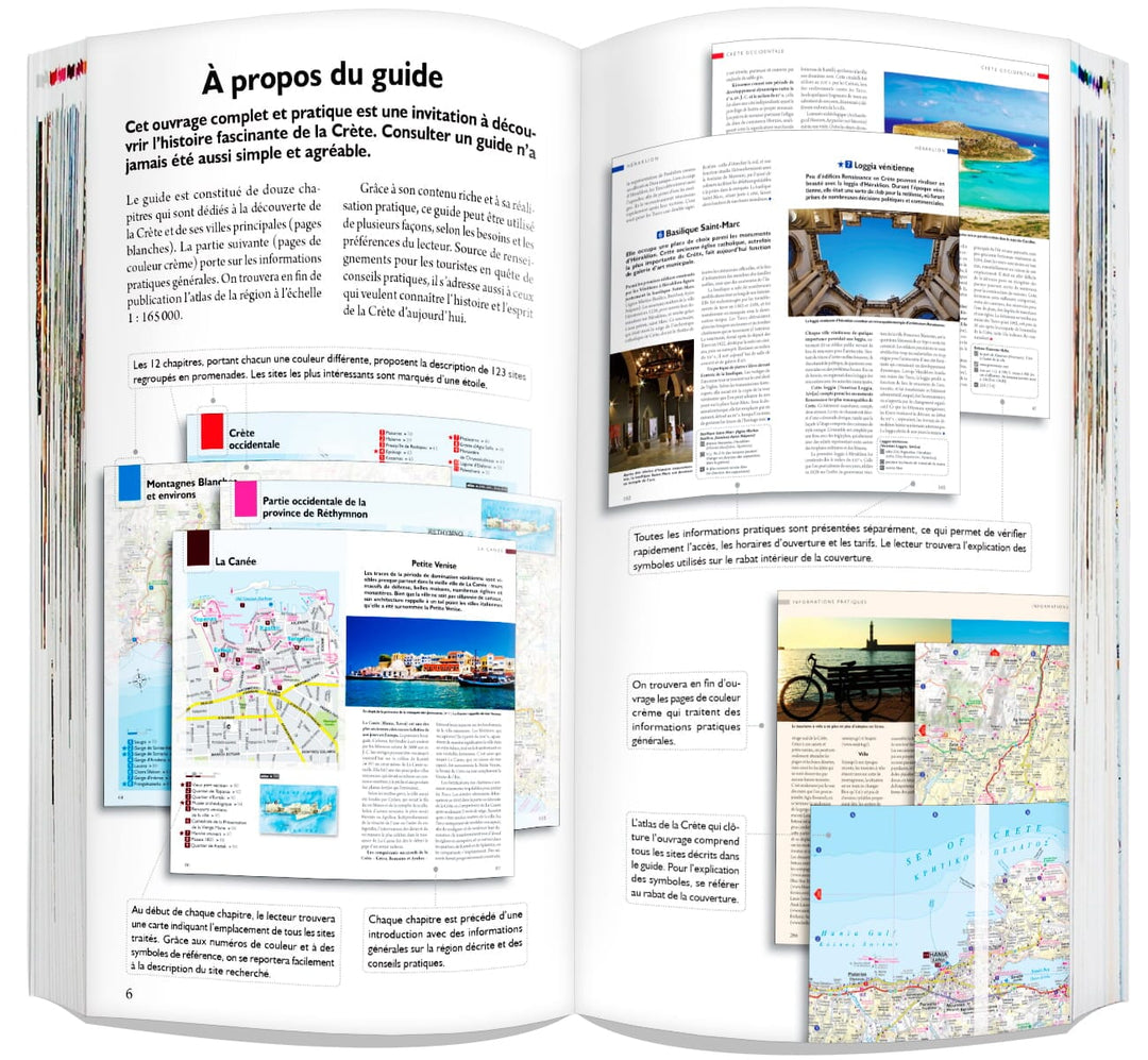 Guide, Atlas & carte routière - Crète | Express Map guide de voyage Express Map 