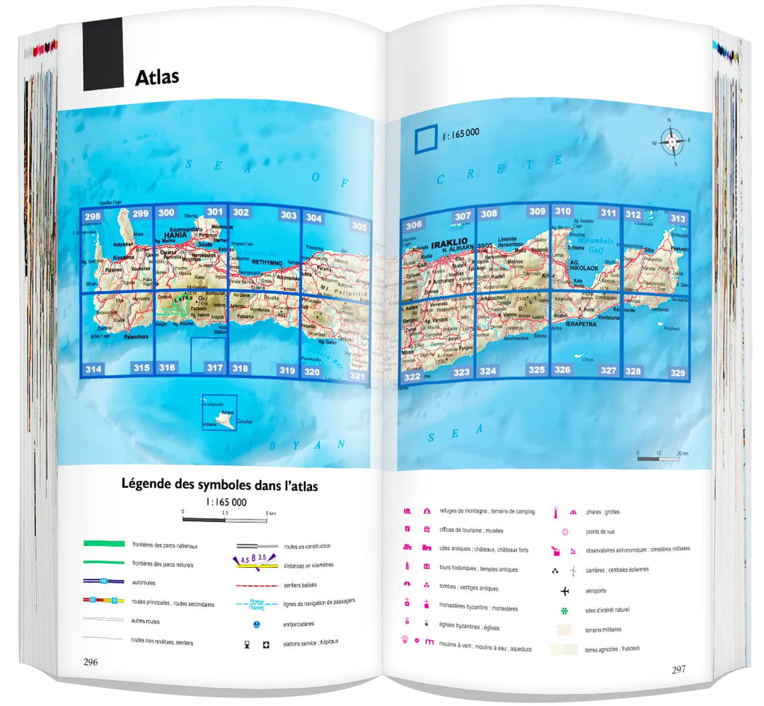 Guide, Atlas & carte routière - Crète | Express Map guide de voyage Express Map 