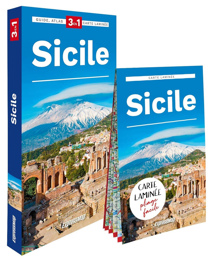 Guide, Atlas & carte routière - Sicile | Express Map guide de voyage Express Map 