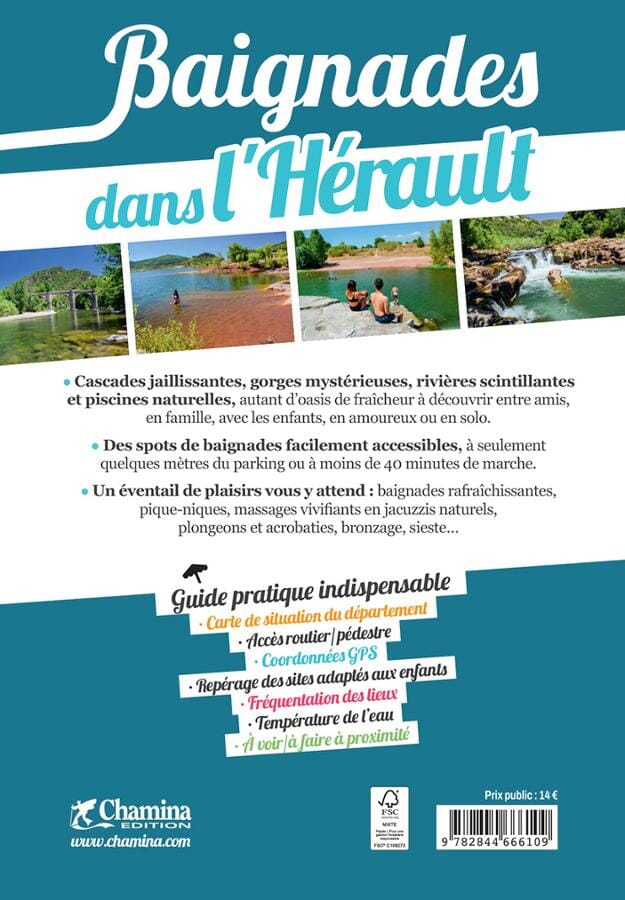 Guide de baignades - Hérault | Chamina guide de voyage Chamina 