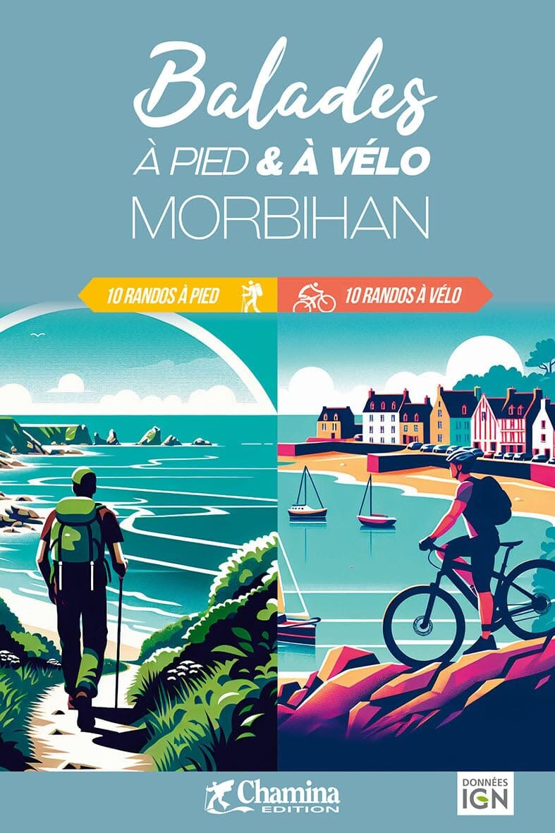 Guide de balades à pied et à vélo - Morbihan | Chamina guide vélo Chamina 