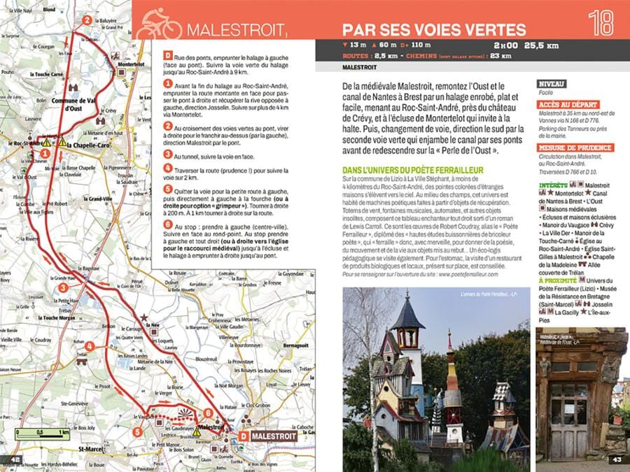 Guide de balades à pied et à vélo - Morbihan | Chamina guide vélo Chamina 