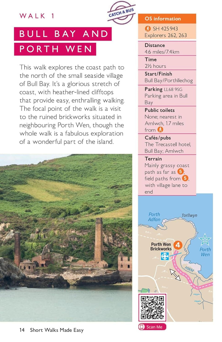 Guide de balades (en anglais) - Anglesey (Pays de Galles) | Ordnance Survey - Short Walks guide de randonnée Ordnance Survey 