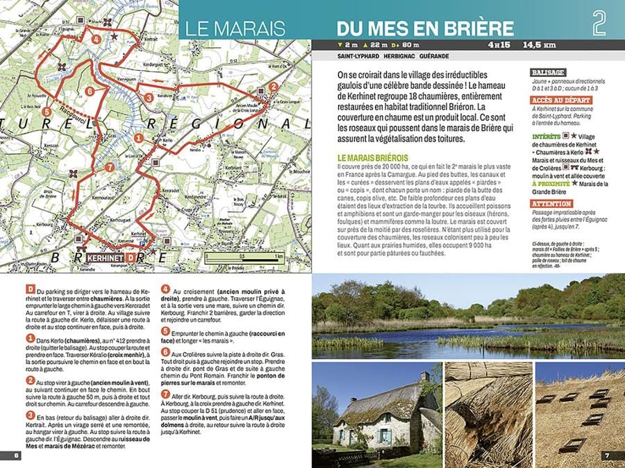 Guide de balades - Pays de la Loire, les 60 plus beaux sentiers | Chamina guide de randonnée Chamina 