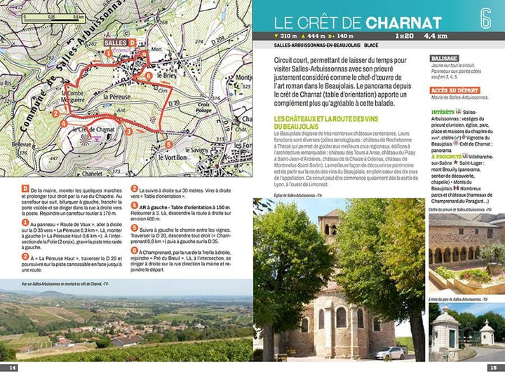 Guide de balades - Rhône : Les 30 plus beaux sentiers | Chamina guide de randonnée Chamina 