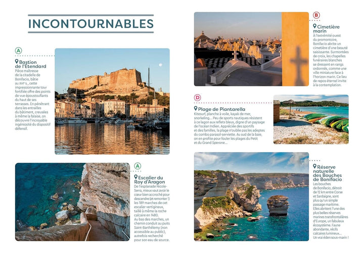 Guide de poche - Bonifacio | Cartoville guide de voyage Gallimard 