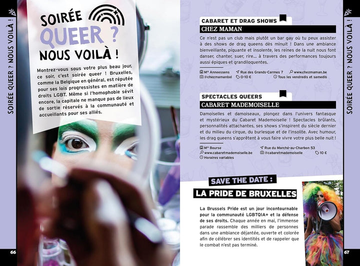 Guide de poche - On se casse ! Les meilleurs spots à Bruxelles | Hachette guide de voyage Hachette 