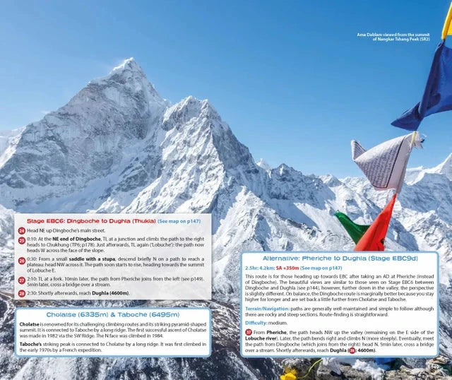 Guide de randonnée (en anglais) - Everest base camp | Knife Edge Outdoor guide de randonnée Knife Edge Outdoor 