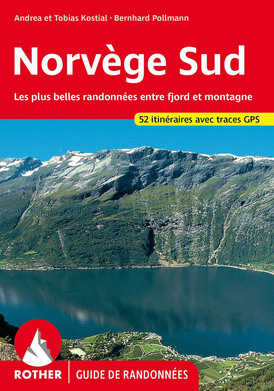 Guide de randonnée - Norvège Sud | Rother guide de randonnée Rother 