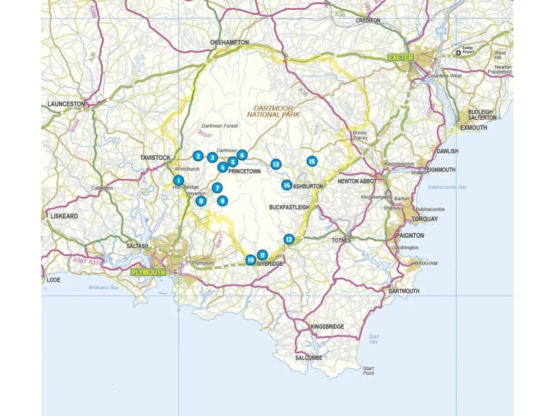 Guide de randonnées (en anglais) - Dartmoor South : Ivybridge and Princetown short walks | Cicerone guide de randonnée Cicerone 