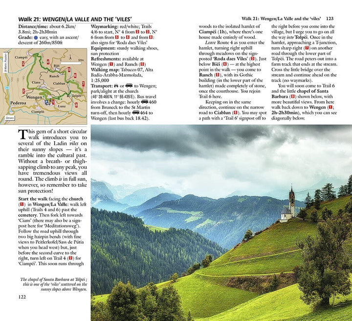 Guide de randonnées (en anglais) - Dolomites Centre & East, book 2 | Sunflower guide de randonnée Sunflower 