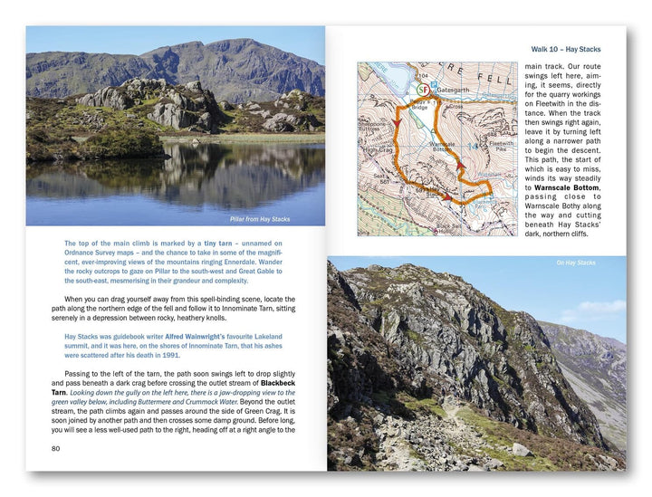 Guide de randonnées (en anglais) - Lake District : High Level & Fell Walks | Cicerone guide de randonnée Cicerone 