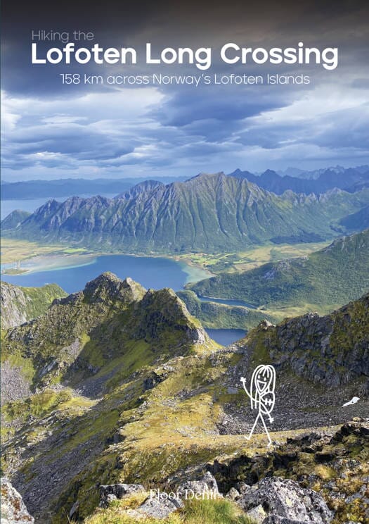 Guide de randonnées (en anglais) - Lofoten Long crossing (158 km) | Floor Denil guide de randonnée Floor Denil 