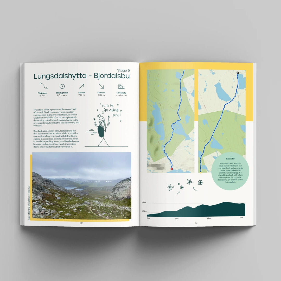 Guide de randonnées (en anglais) - MassIV Trail, 350 km through Norway | Floor Denil guide de randonnée Floor Denil 