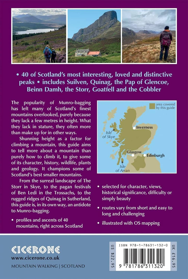 Guide de randonnées (en anglais) - Scotland's best small mountains | Cicerone guide de randonnée Cicerone 