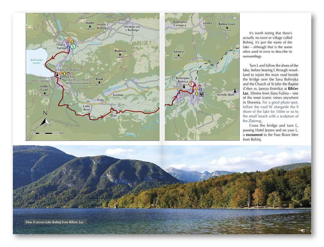 Guide de randonnées (en anglais) - Slovenia's Juliana Trail | Cicerone guide de randonnée Cicerone 