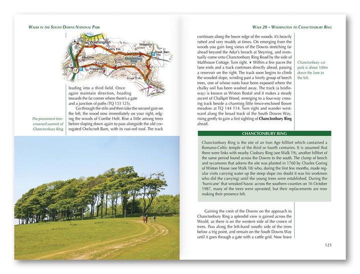 Guide de randonnées (en anglais) - South Downs National Park | Cicerone guide de randonnée Cicerone 