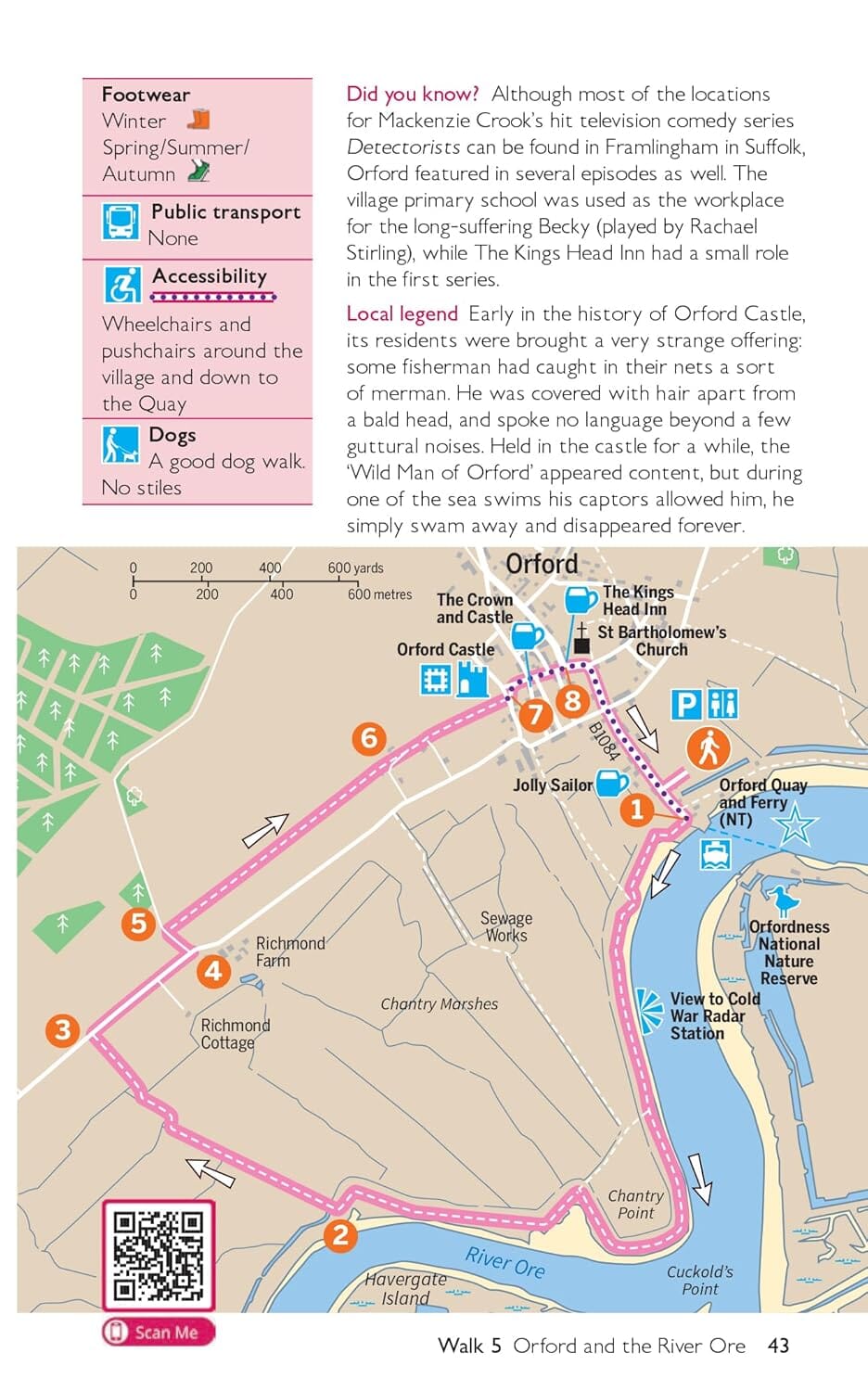 Guide de randonnées (en anglais) - Suffolk & East Coast & Heaths short walks | Ordnance Survey guide de randonnée Ordnance Survey 