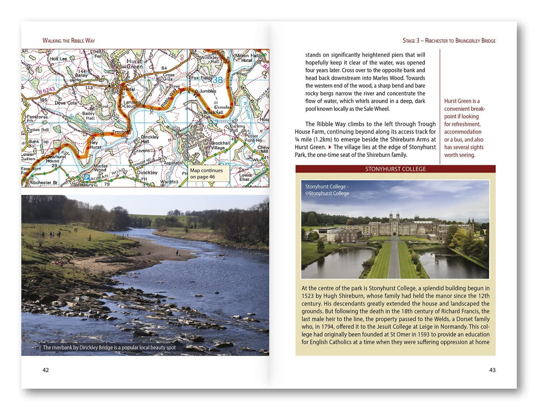 Guide de randonnées (en anglais) - the Ribble Way: A one-week walk across Lancashire into Yorkshire from Preston to the source | Cicerone guide de randonnée Cicerone 