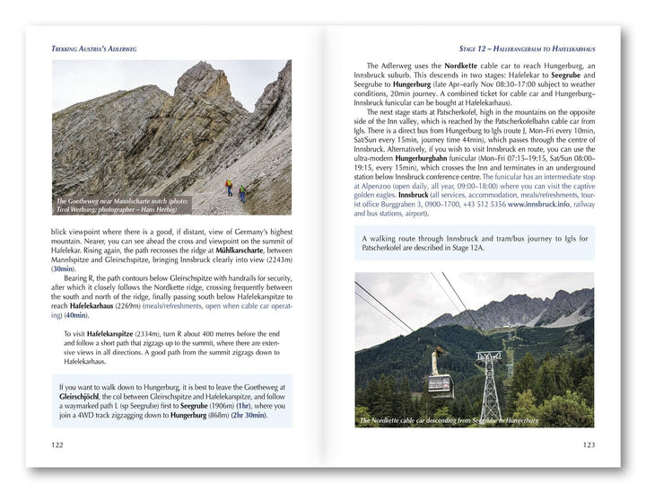 Guide de randonnées (en anglais) - Trekking Austria's Adlerweg : The Eagle's Way Across the Austrian Alps in Tyrol | Cicerone guide de randonnée Cicerone 