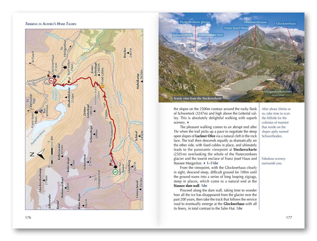 Guide de randonnées (en anglais) - Trekking in Austria's Hohe Tauern | Cicerone guide de randonnée Cicerone 
