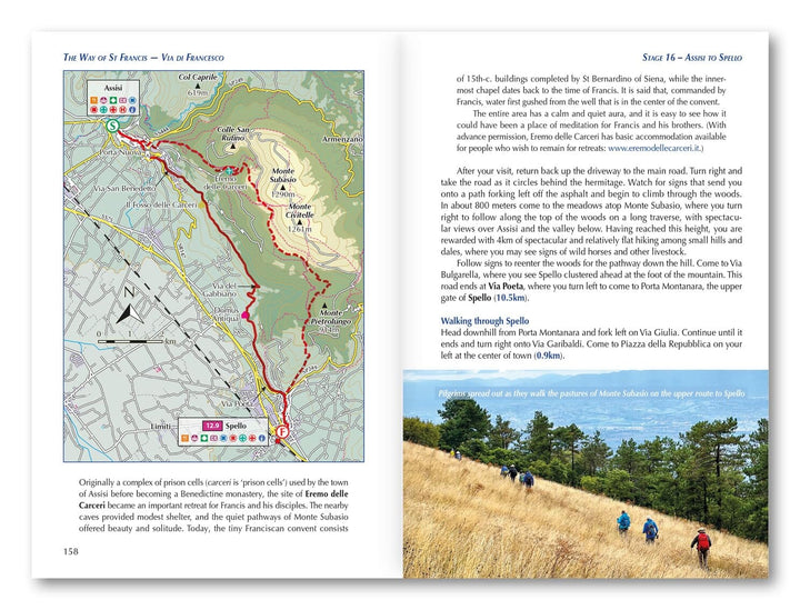 Guide de randonnées (en anglais) - Way of St Francis, Via di San Francesco | Cicerone guide de randonnée Cicerone 