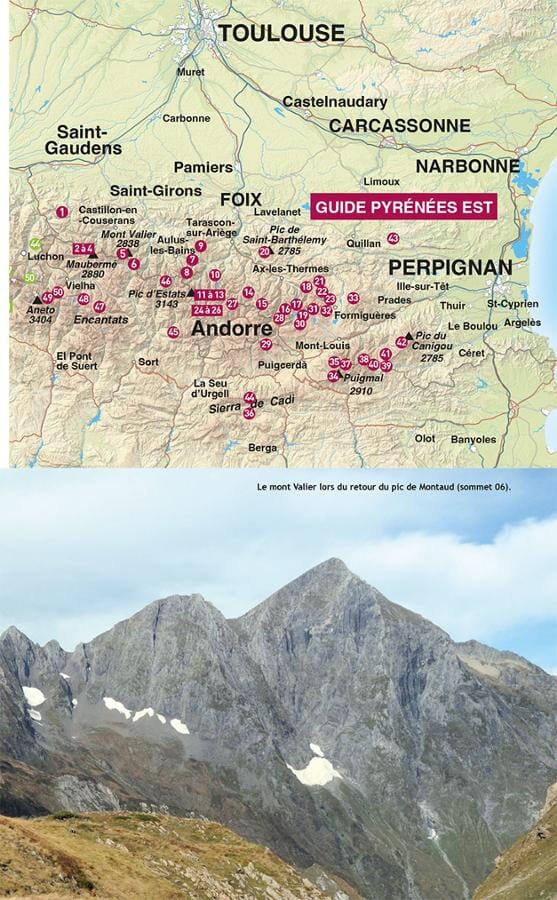 Guide de randonnées - Pyrénées est - 50 sommets de Luchon à la Catalogne | Rando Editions guide de randonnée Rando Editions 